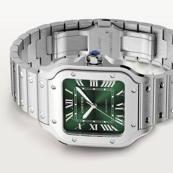 Santos de Cartier Medium Automatic 35 mm Stainless Steel